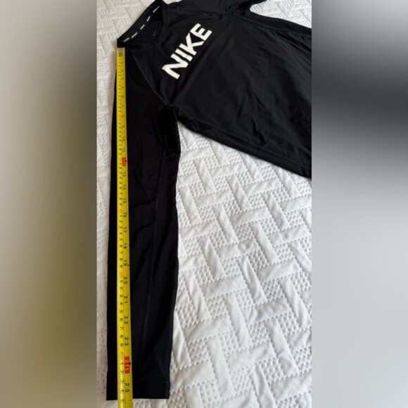 Nike DriFit Black Breathable Base Layer Long Sleeve Shirt Top Youth Boy XL - Picture 10 of 11